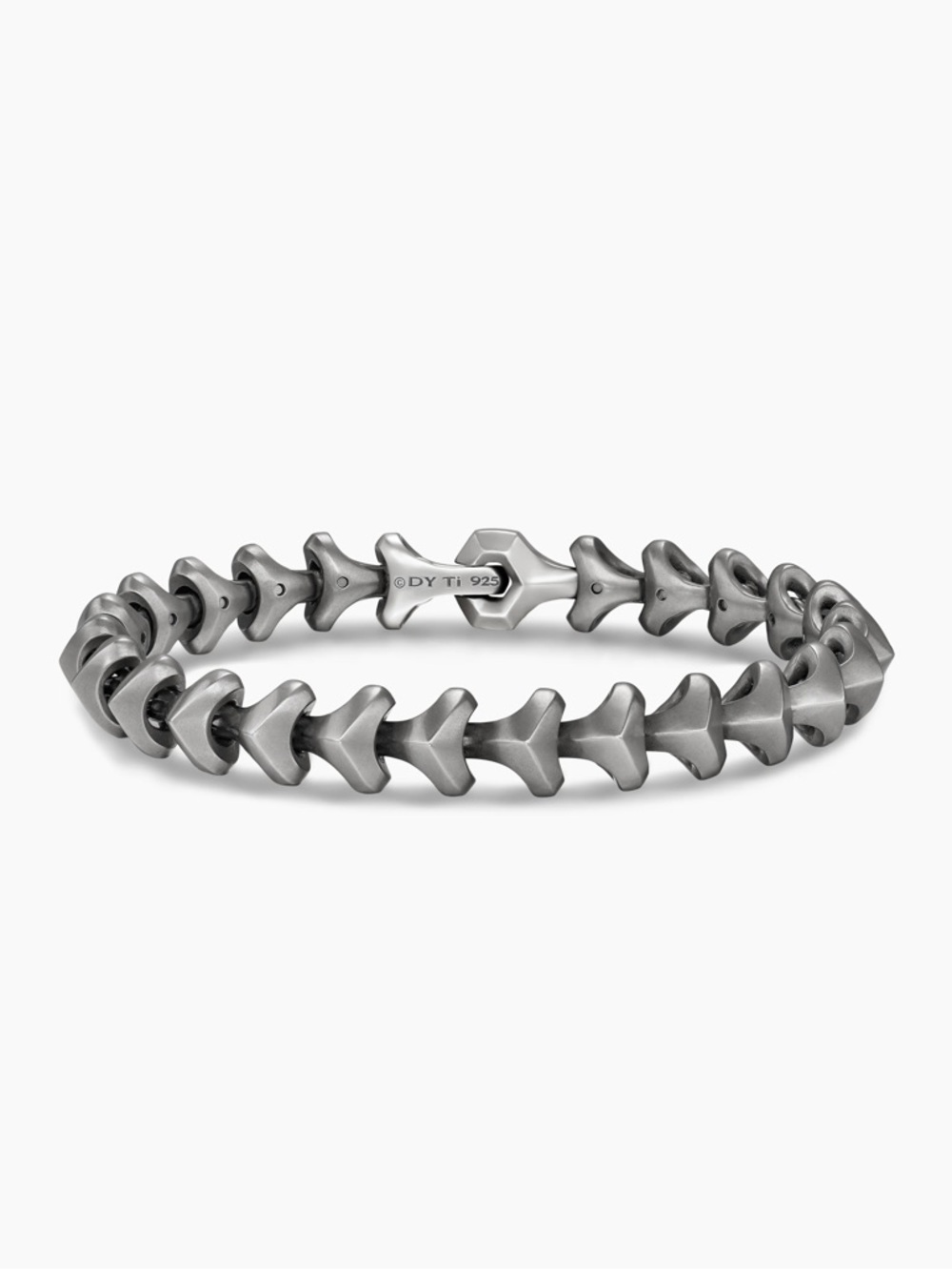 SOLD David Yurman ARMORY Link Bracelet - Anthracite Titanium Sterling Silver